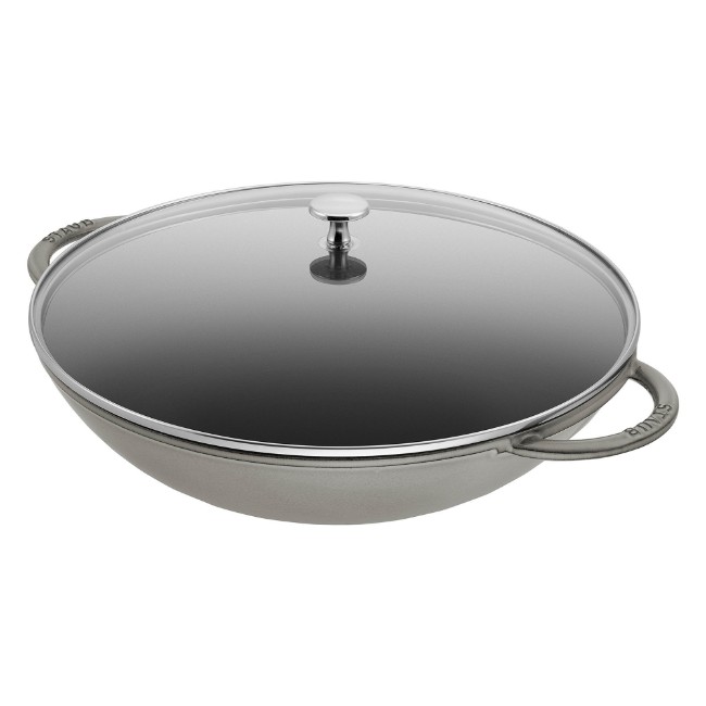  Уок, чугун, 37 см, Graphite Grey - Staub