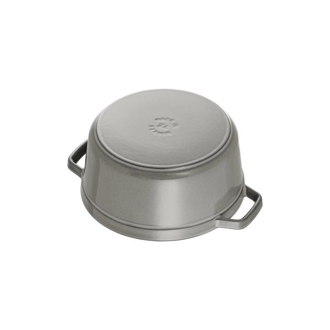 Кокотен съд за готвене от чугун 18 см/1,7 л, Graphite Grey - Staub