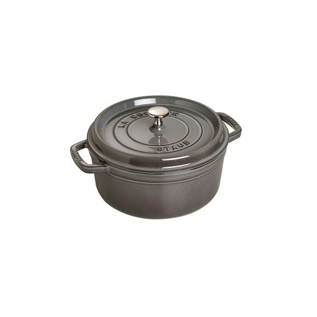 Кокотен съд за готвене от чугун 18 см/1,7 л, Graphite Grey - Staub