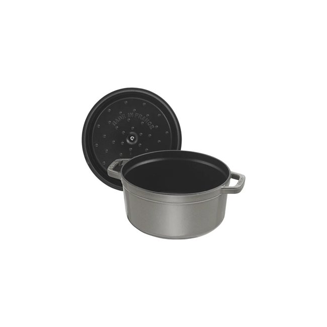 Кокотен съд за готвене от чугун 18 см/1,7 л, Graphite Grey - Staub