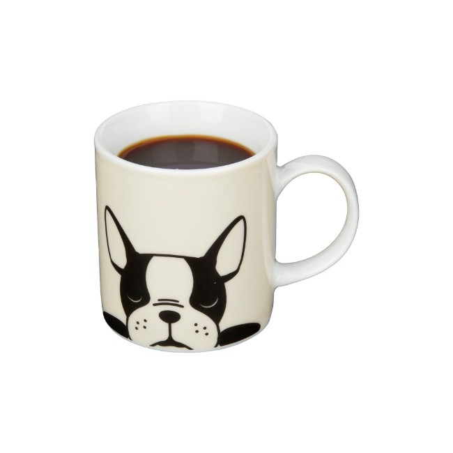 Порцеланова чаша за еспресо, модел "French bulldog", 80 мл - от Kitchen Craft