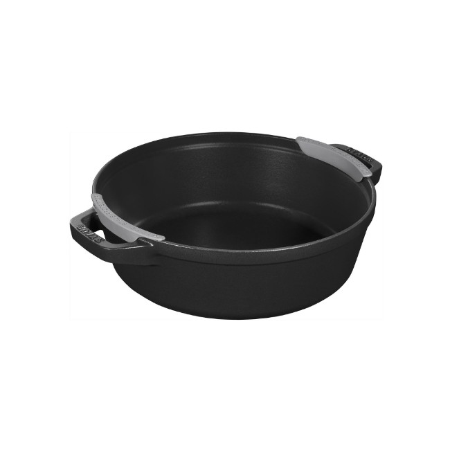 Комплект съдове Cocotte от 3 части, 24см, чугун, Black - Staub