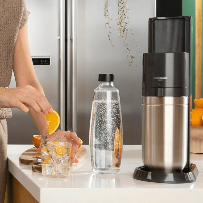 Стъклена гарафа за газирана вода DUO, 1L - SodaStream