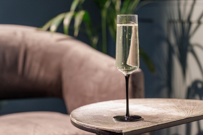 Комплект от 4 чаши за шампанско, изработени от кристално стъкло, 250 мл, "Palermo" - Mikasa