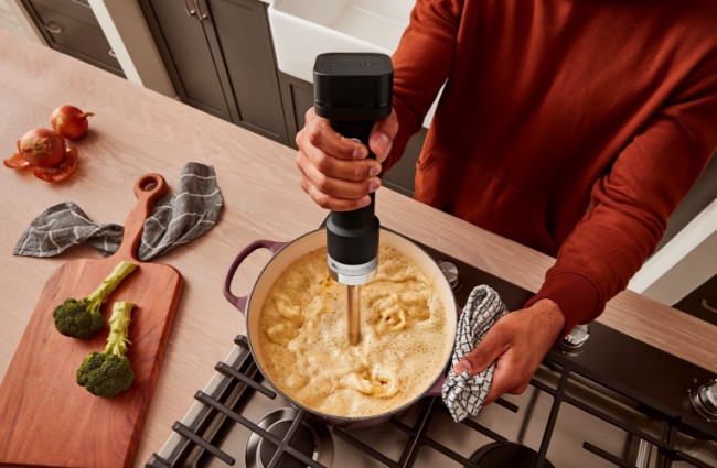 Ръчен пасатор "Go Cordless", без батерия, 0,7 л, черен мат - KitchenAid