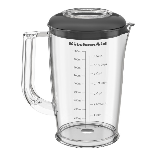 Ръчен блендер с акумулаторни аксесоари, без батерия, матово черно - KitchenAid