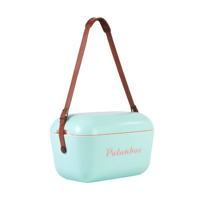 Кутия за охлаждане, 12L, "Classic", Cyan - Baby Rose - Polarbox