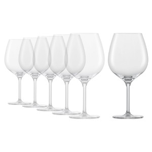6 бр Бургундски чаши за вино, от кристално стъкло, 630 мл, "Banquet" - Schott Zwiesel