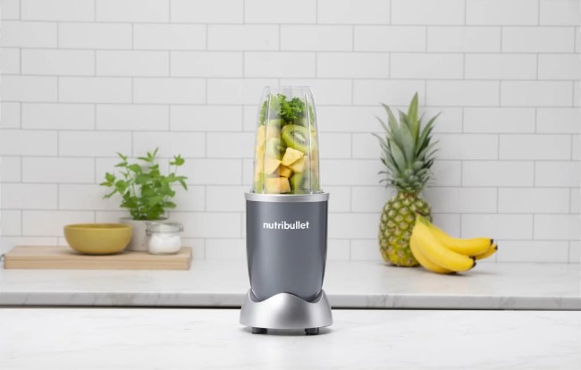 Блендер "Nutribullet Original", 600W, 0.7L, тъмно сив - Nutribullet