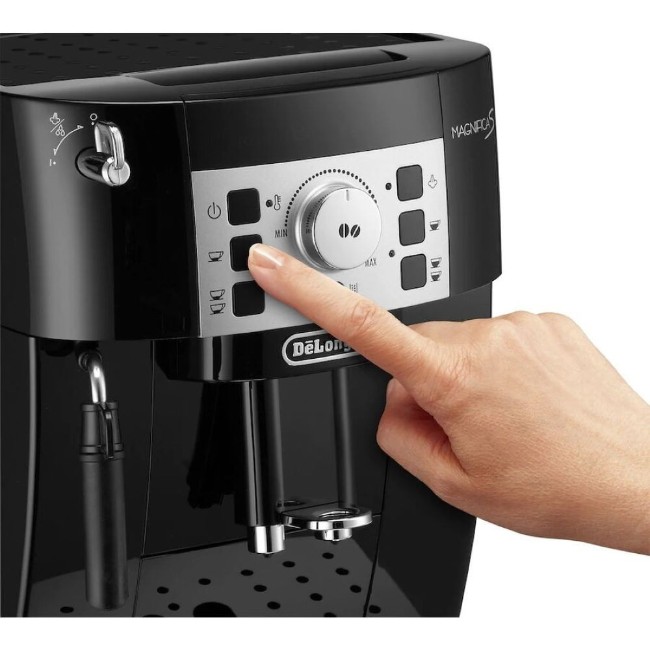 Автоматична еспресо машина, 1450W, "Magnifica S", черна - DeLonghi