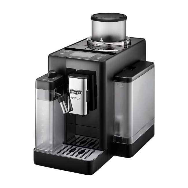 Автоматична машина за еспресо, 1450W, "Rivelia", Onyx Black - DeLonghi