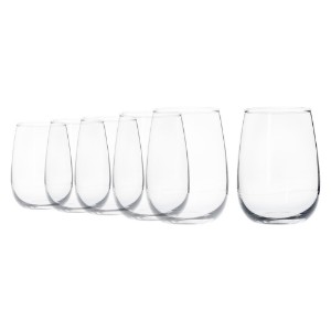 Kомплект чаши 6 части, 490 мл, стъкло, "Ducale" - Borgonovo