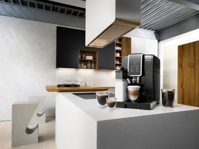 Автоматична машина за еспресо 1450W, "Dinamica", черна - DeLonghi