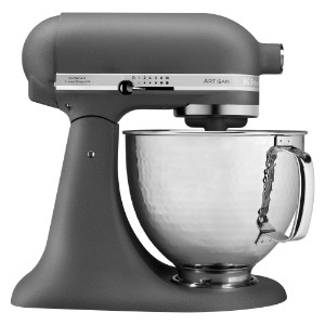 Миксер с купа 4.8L, гама “Artisan”, модел 156, цвят “Imperial Grey” - KitchenAid