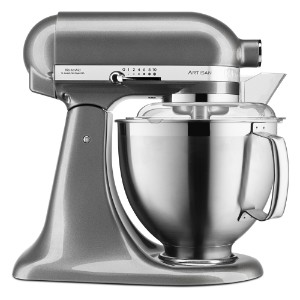 Миксер Artisan 4.8L, Модел 185, цвят “Medalion Silver” - KitchenAid