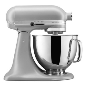 Планетарен миксер  Artisan, 4.8 л, Модел 125, Matte Grey - KitchenAid