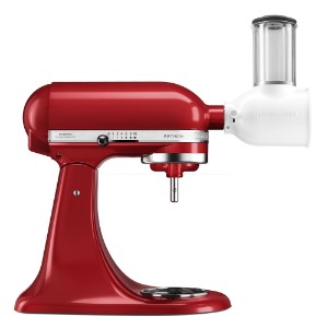 Миксер с накланяща се глава, 4,8 л, модел 125, с приставка за нарязване, Empire Red - KitchenAid