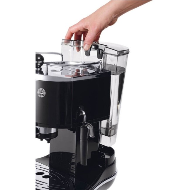 Ръчна машина за еспресо, 1100 W, "Icona", черен - DeLonghi