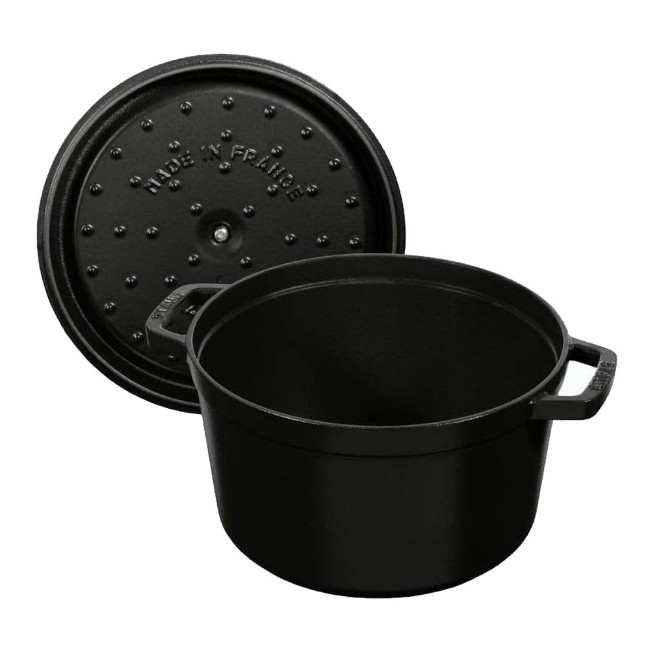 Тенджера Cocotte, чугун, 24 см/4,7 л, Black - Staub