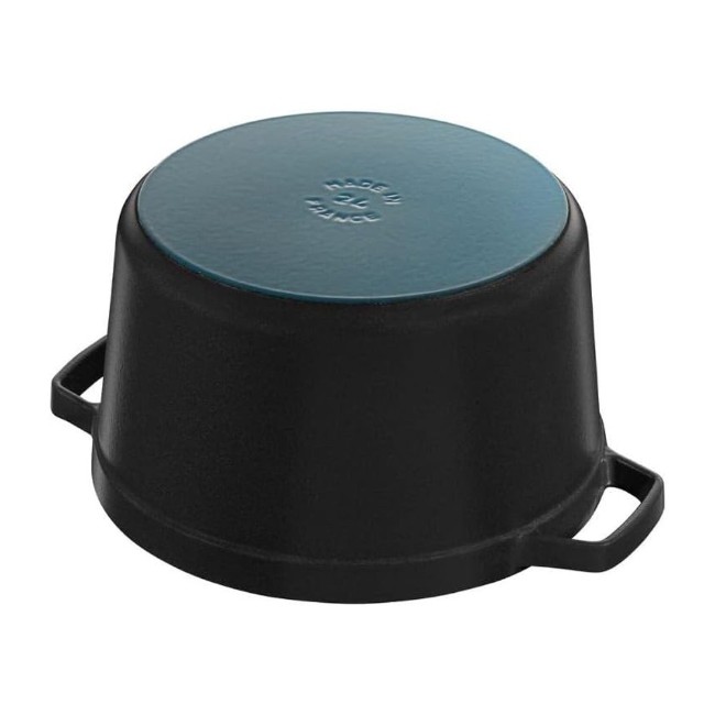 Тенджера Cocotte, чугун, 24 см/4,7 л, Black - Staub