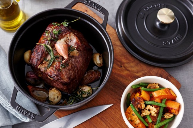 Тенджера Cocotte, чугун, 24 см/4,7 л, Black - Staub