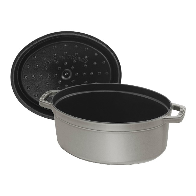 Овална тенджера Cocotte от чугун, 23 см/2,35 л, <<Графитно сиво>> - Staub